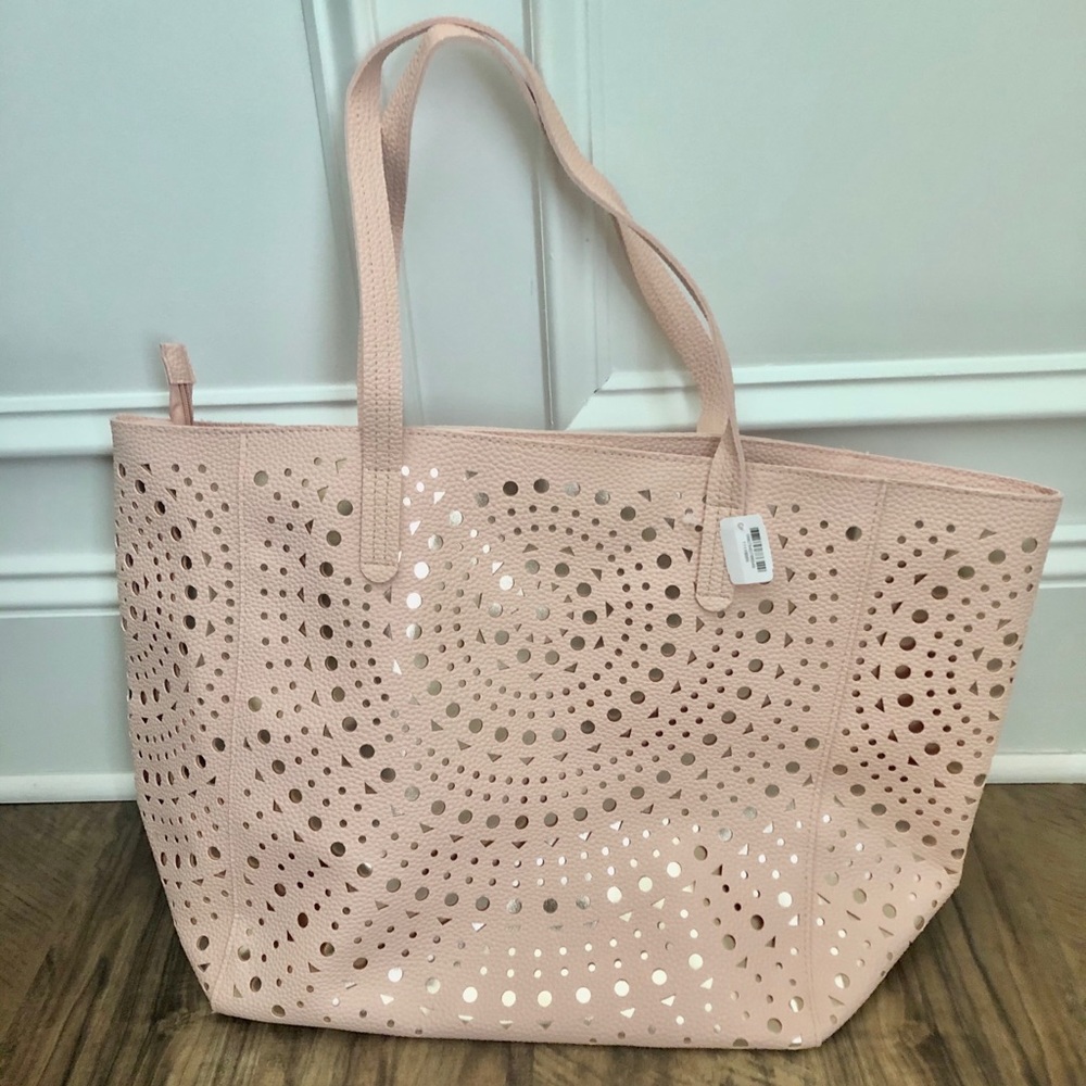 Tote bag rose gold, pink, NWT